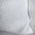 French linen white accent pillow. Metal zipper closure. Content: 50% linen, 24% cotton, 15% bamboo, 11% nylon. Includes...