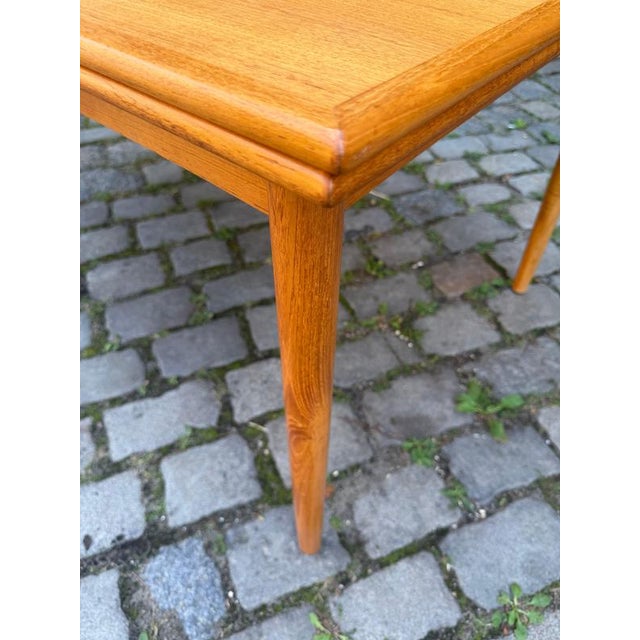 Extendable Oak Dining Table by AR Denmark, 1960s For Sale - Image 10 of 11