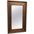 Wood Victorian Carved Golden Oak Wall Mirror, 1880 For Sale - Image 7 of 7