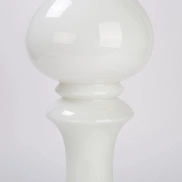 1970s Bishop Table Lamp by Ivan Jakeš for Lighting Glass Valašské Meziříčí, 1970s For Sale - Image 5 of 11