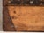 Brown Large Antique Washed Wood Trunk, 1900 For Sale - Image 8 of 11