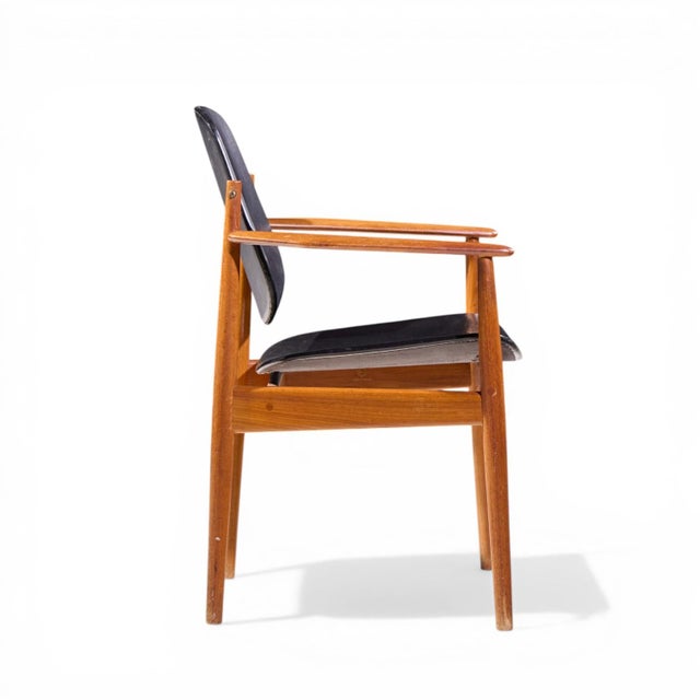 Arne Vodder for France and Son Fd-184 Mid Century Danish Teak Dining Chairs - Pair For Sale - Image 11 of 13