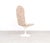 Beige Vintage Velvet Tulip Chairs, 1970s, Set of 4 For Sale - Image 8 of 12