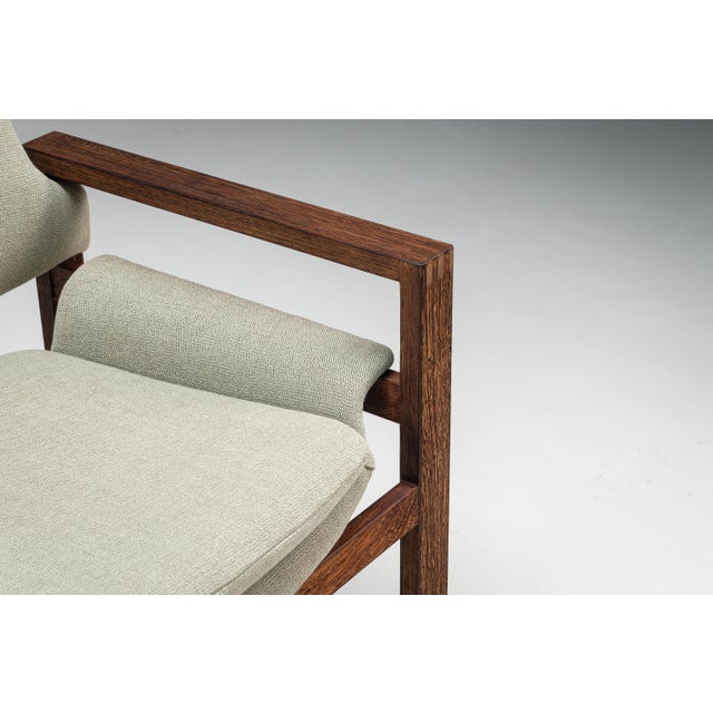Mid-Century Wengé Lounge Chair, 1970s For Sale - Image 16 of 17