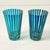 1950s Vintage Boho Chic Carnival Tent Striped Tumbler Glasses - Set of 8 For Sale - Image 10 of 11