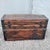 Late 19th Century SHR Trade Co Wooden Barrel-Top Steamer Trunk For Sale In West Palm - Image 6 of 9