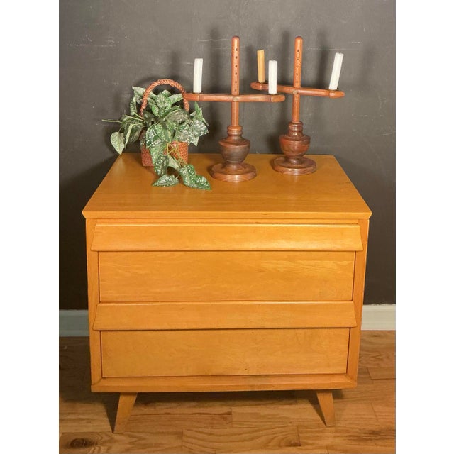 Vintage Mid-Century Modern Scandinavian Adjustable Wooden Candle Holders Brass Inserts- A Pair For Sale - Image 10 of 12
