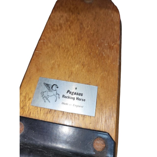 English 1950s English Pegasus Rocking Horse For Sale - Image 3 of 5