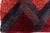 Burgundy Vintage Swedish Rya Rug by Ritta Aaltonen Doris Leslie Blau Collection For Sale - Image 8 of 9
