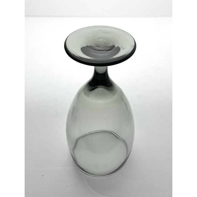 Libbey “Classic Smoke” Set of 6 Water, Iced Tea, or All Purpose Glasses For Sale In Dallas - Image 6 of 6