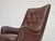Danish Armchair in Brown Furniture Leather, 1970s For Sale - Image 14 of 18