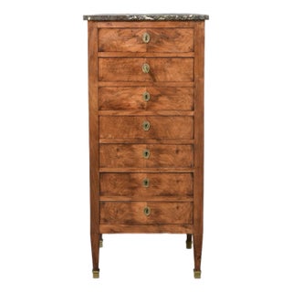French Walnut Drawers c.1930's For Sale