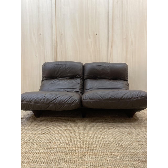 1970s Marsala 2-Seater Sofa by Michel Ducaroy for Ligne Roset, 1970s For Sale - Image 5 of 13