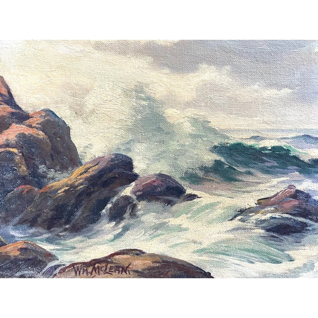 WM. Mclean , refers to William Mclean, an American painter (1897-1977) of Newhope Pennsylvania a prolific painter known...