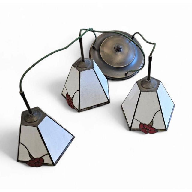 Art Deco Pendants with Glass Shades For Sale - Image 13 of 13