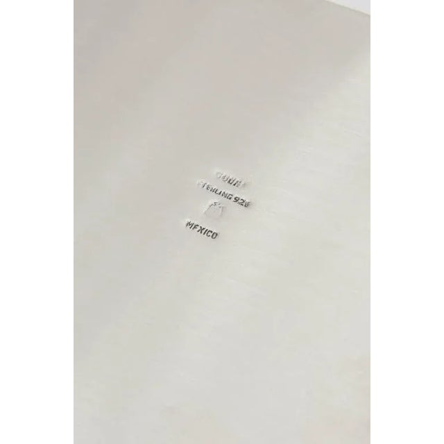 Sterling Silver Sculptural Modernist Hallmarked Pitcher by Couer Mid-Century Modern 50's For Sale In Miami - Image 6 of 8