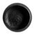 Vintage Low Profile Modern Black Wood Bowl For Sale - Image 4 of 6