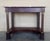 Antique French Empire Fruitwood Console Table with Drawer, 1890 For Sale - Image 3 of 13