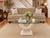 Travertine Sculptural Base Cocktail Drinks Coffee Side Table With Glass Top For Sale - Image 15 of 17