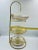 Transparent Vintage Georges Briard Gold Leaf Tower - 4 Piece Set For Sale - Image 8 of 10