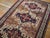 Traditional 1880s Multibrown Medallion Antique Caucasian Zeychor Rug 3'7" X 5'6" Handknotted Wool Carpet For Sale - Image 3 of 5
