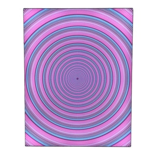 "Warp Speed" Contemporary Op Art Lightbox Installation For Sale