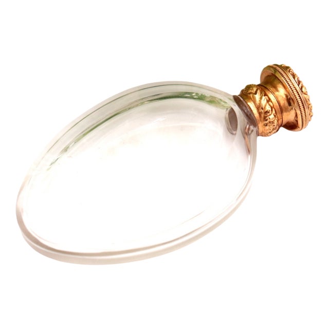 Vintage Glass Perfume Bottle For Sale