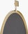 Mid-Century Modern Belladay Accent Mirror Silver Gray 37x32 For Sale - Image 3 of 4