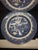 Vintage Churchill Blue Willow Dinner Plates, Set of Two