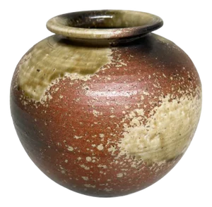 Vintage Shigaraki Ikebana Flower Vase, Japan, 1960s