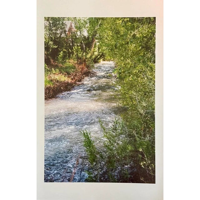 "Babbling Brook" Contemporary Landscape Color Photograph From the Estate of Gleb Derujinsky For Sale In Los Angeles - Image 6 of 6