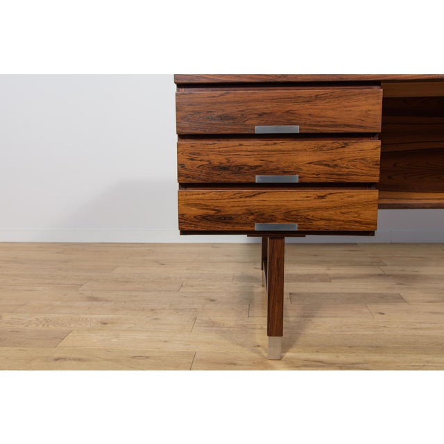 Mid-Century Modern Rosewood Desk from Eigil Petersens Møbelfabrik, Denmark, 1970s For Sale - Image 15 of 18