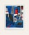 Mid 20th Century Mid Century French Original Abstract Print on Paper, Signed and Numbered by Danièle Perré, With Mat For Sale