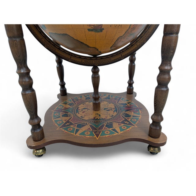 Floor-Standing Bar Globe from Dedalo For Sale - Image 11 of 12