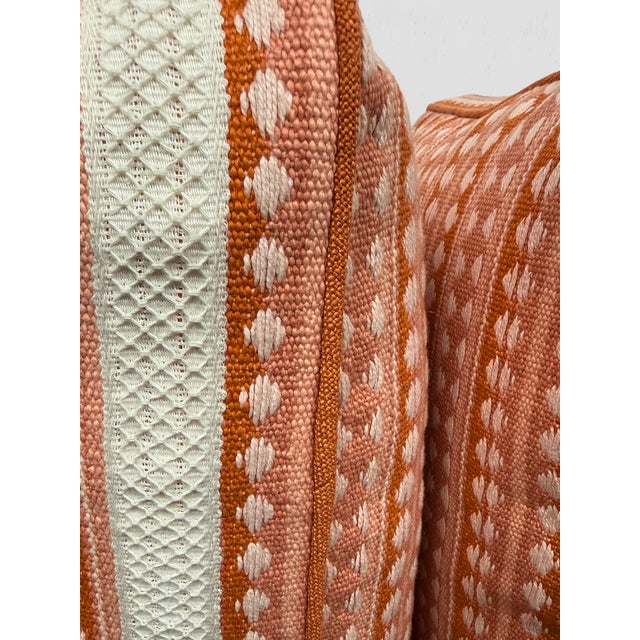 Schumacher Tarnby Stripe Box Pillow Pair Geometric For Sale In Greensboro - Image 6 of 7