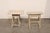 Beige French Antique End Tables W/ Expandable Top For Sale - Image 8 of 14