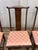 1970s Set Four Vintage Drexel Oriental Asian Chinoiserie Splat Back Dining Room Chairs For Sale - Image 5 of 6