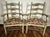 Woodland Furniture Painted Ladderback Dining Arm Chairs Attributed to Woodland Furniture For Sale - Image 4 of 10