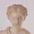 Sculpture of a Roman Matron in White Marble, Italy, 19th Century For Sale - Image 4 of 11