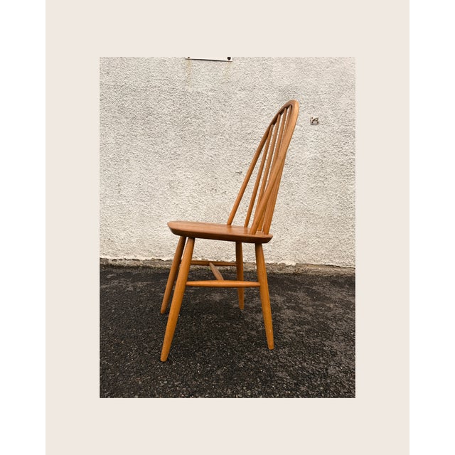 Hoop Back Dining Chairs, 1960s, Set of 4 For Sale - Image 4 of 7