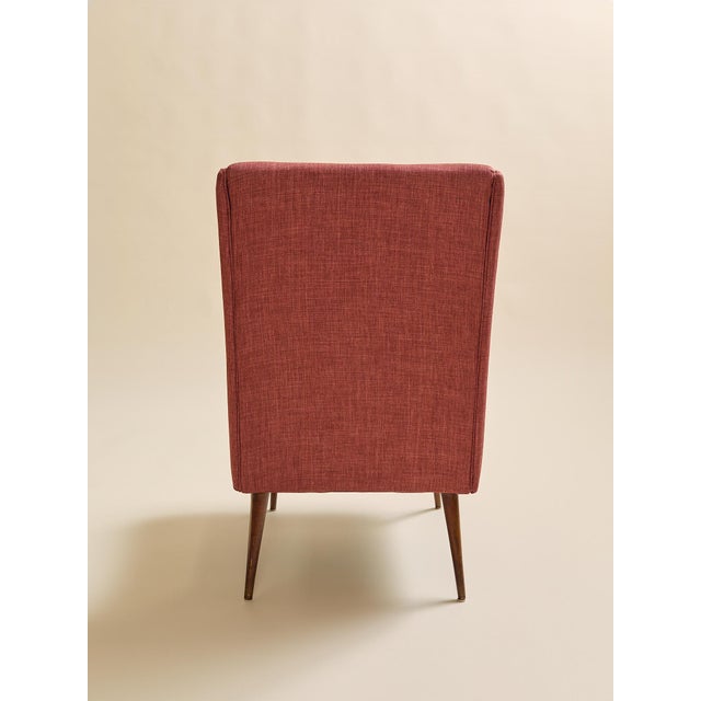 1950s The Vintage 1950s Slipper Chairs For Sale - Image 5 of 10