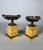 Charles X Style Mantelpiece Set with Horse Clock and Pair of Casseroles For Sale - Image 9 of 12