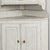 19th Century Swedish White Painted Pine Corner Cabinet For Sale - Image 6 of 9