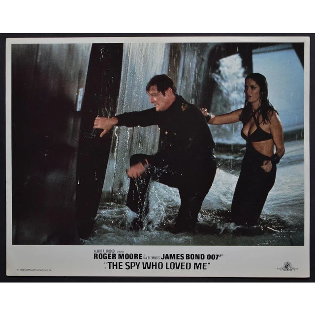 Original UK Lobby Card of Lewis Gilbert´s movie ''James Bond 007 - The spy who loved me'', UK 1977. Actors: Roger Moore...