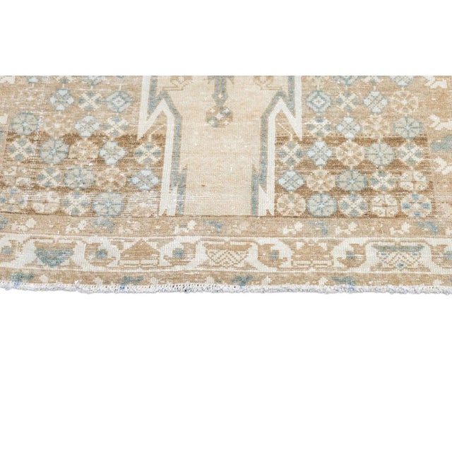 Beige Antique Persian Tuserkan Rug 4' x 6'3'' For Sale - Image 8 of 12