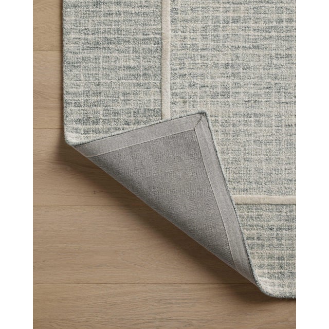 2020s Chris Loves Julia x Loloi Briggs Mist / Ivory 2'-6" x 9'-9" Runner Rug For Sale - Image 5 of 5