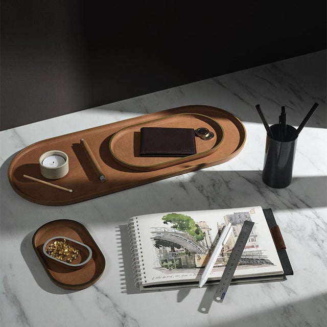 PPlato trays are designed for organizing everyday objects with serenity, sophistication and bliss. Plato defines a subtle...