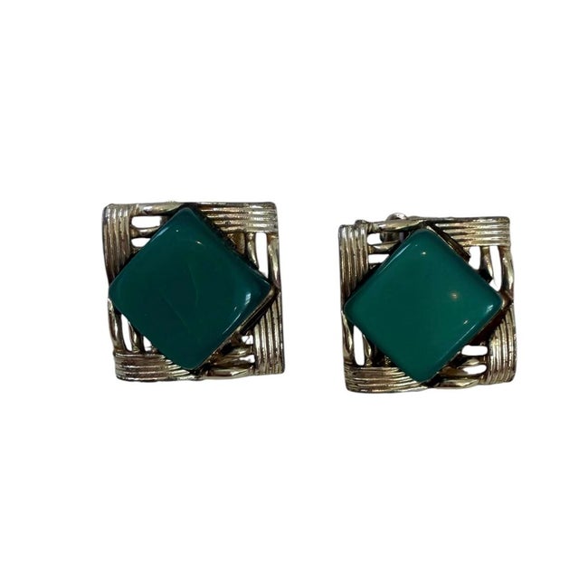 1950s Vintage Coro Necklace and Earring Set For Sale - Image 5 of 7