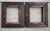 Victorian Antique Walnut Wood Handmade Gilded Insert Deepwell Frames for Oil Paintings, a Pair For Sale - Image 3 of 12