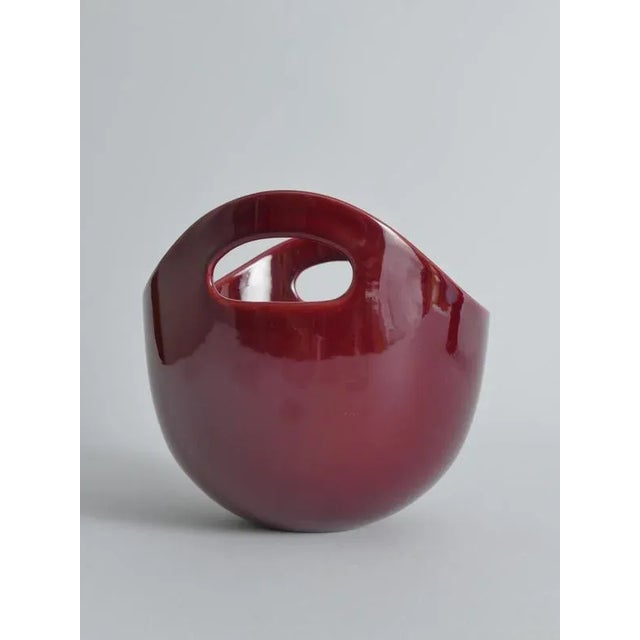 Ceramic Scandinavian Modern Stoneware Bowl by Syco, 1950s For Sale - Image 7 of 15